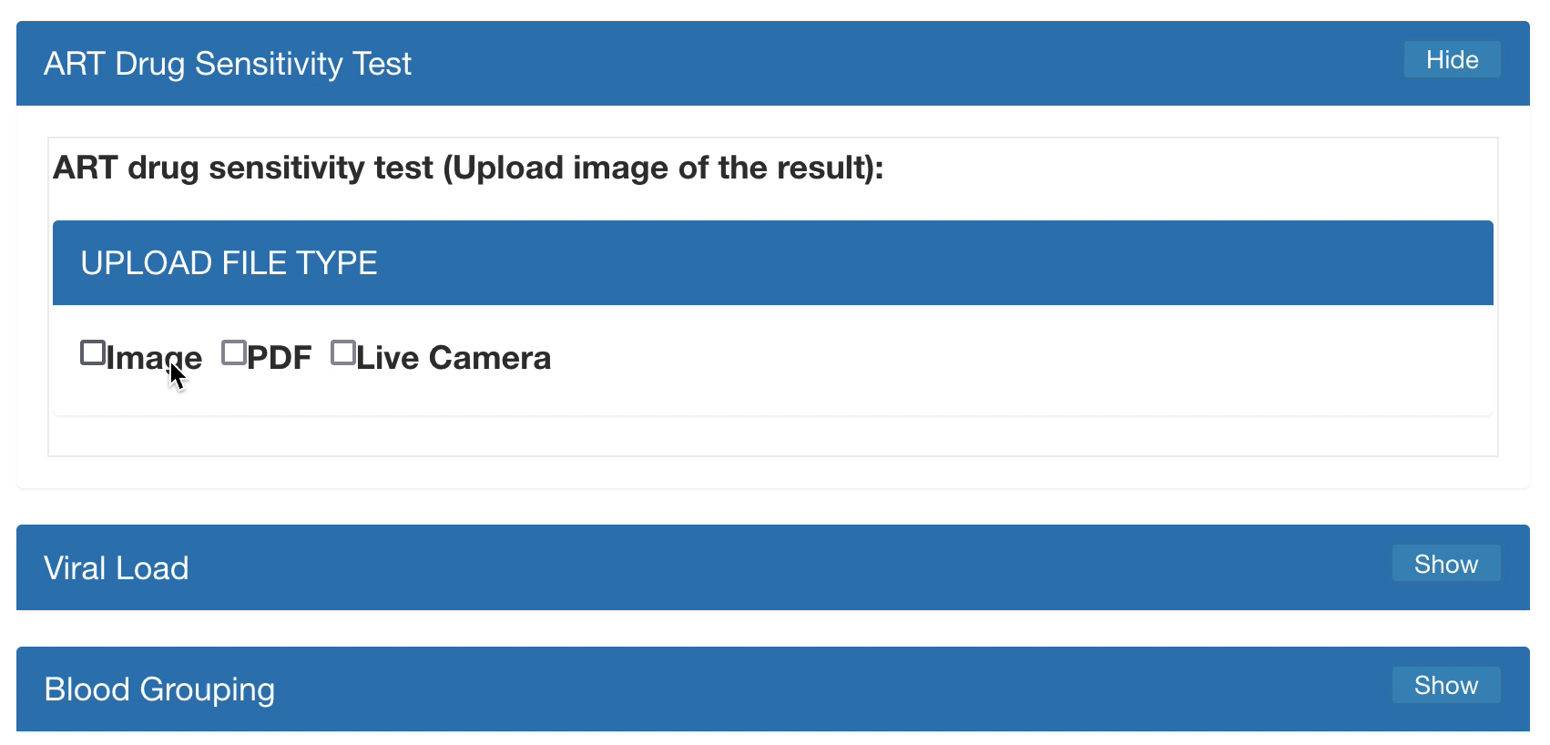 File field