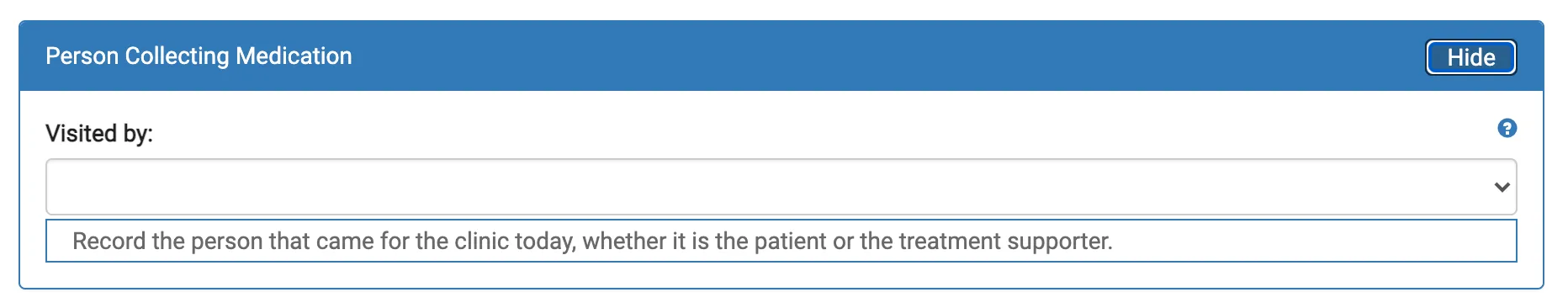 Question info tooltip